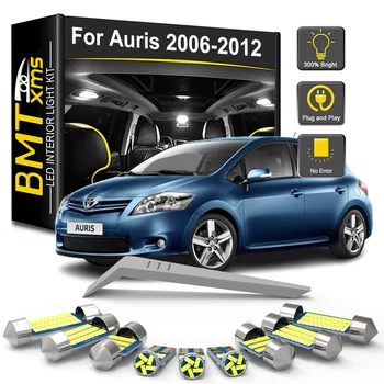 BMTxms 11Pcs Canbus LED Interior Light Bulb Kit For Toyota Auris E15 2006 2007 2008 2009 2010 2011 2012 Car Reading Trunk Lamp 1