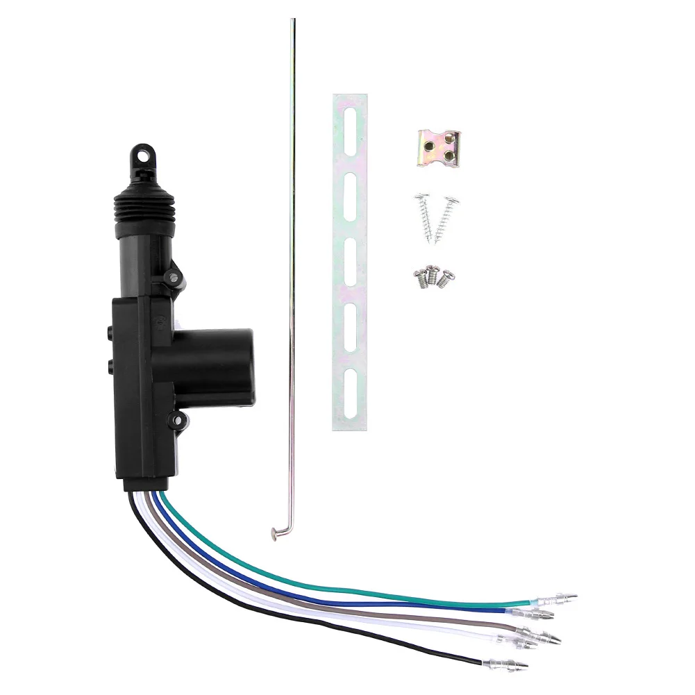 2/5 Draht Universal Auto elektrische Fernbedienung Zentral türschloss Aktuator Auto Hoch leistungs 12V Power Locking System Einzel pistole Typ Kit – Detail 12