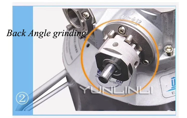 Milling Repair Machine 7000rpm Universal Milling Cutter Grinder Sharpener Tool For Tungsten Steel Round Rod Cutter ERM-12 6