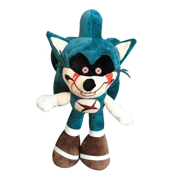 New Cartoon Plush Doll Sonic The Hedgehog Exe Game Spirit Game