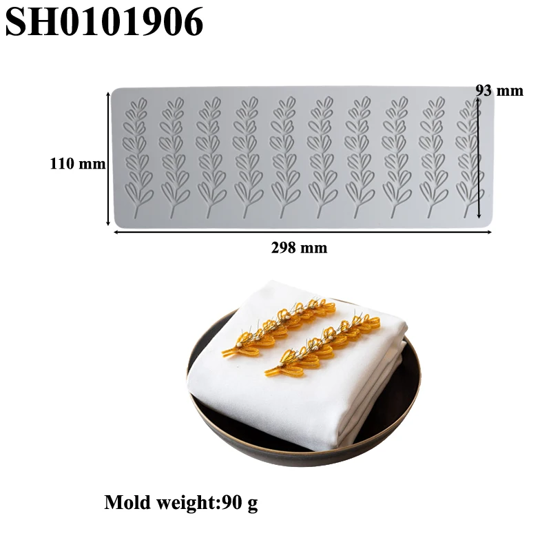 Silicone Lace Mat Butterfly and Leaf Pattern, Sugarcraft Cake Decorating Mold Pad, Flex... - SKU CDM02115 - UGI Packaging