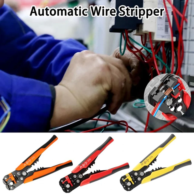 Wire Stripper Non-slip Cable Stripping Pliers Automatic Stripping High  Strength Cable Peeling Pliers Electrician Wire Splicer - AliExpress