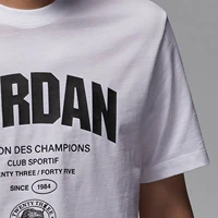 Nike officiel véritable JORDAN hommes décontracté col rond respirant Sport manches courtes FZ1926-100 3