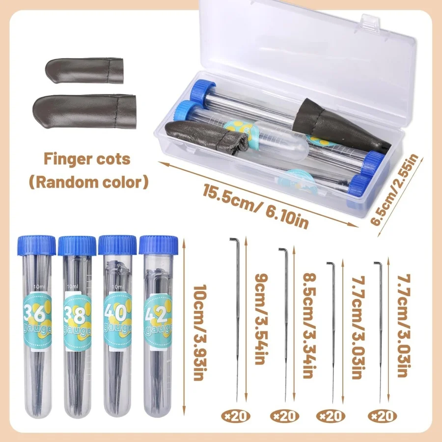 MIUSIE Needle Felting Needles 4 Sizes Wool Felting Needles Needle Tools Supplies Kit for DIY Wool Crafts Needle Felting Kit Wool Felting Kit Needle Felting Painting Kit Felting Needles