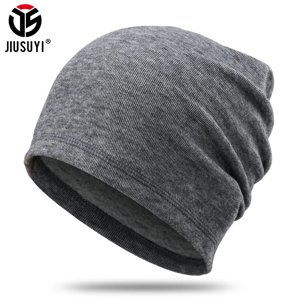 Wool Beanie Mens Beanies 2019 Black Winter Beanie Men Warm Hats