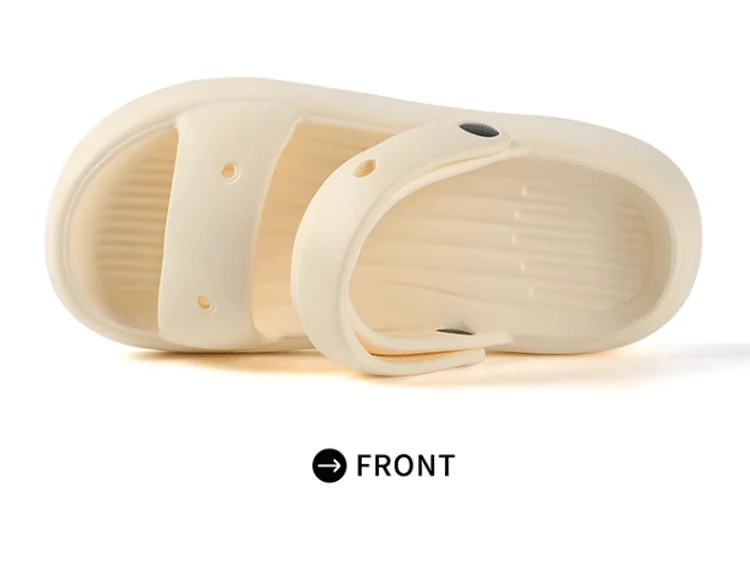 Chaussons de plage antidérapants à semelles souples pour femmes