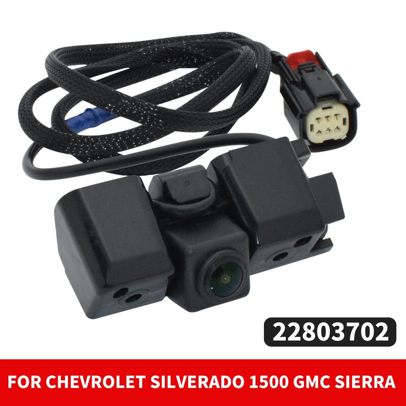 

1PC New Rear Backup Asist Parking Camera 22803702 For Chevrolet Silverado 1500 GMC Sierra 2014-2015 Black Car Accessories