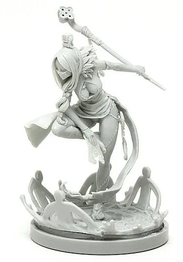 

Special Offer Die-casting Resin Model KD 61 Magic Mage Resin White Model Free Shipping