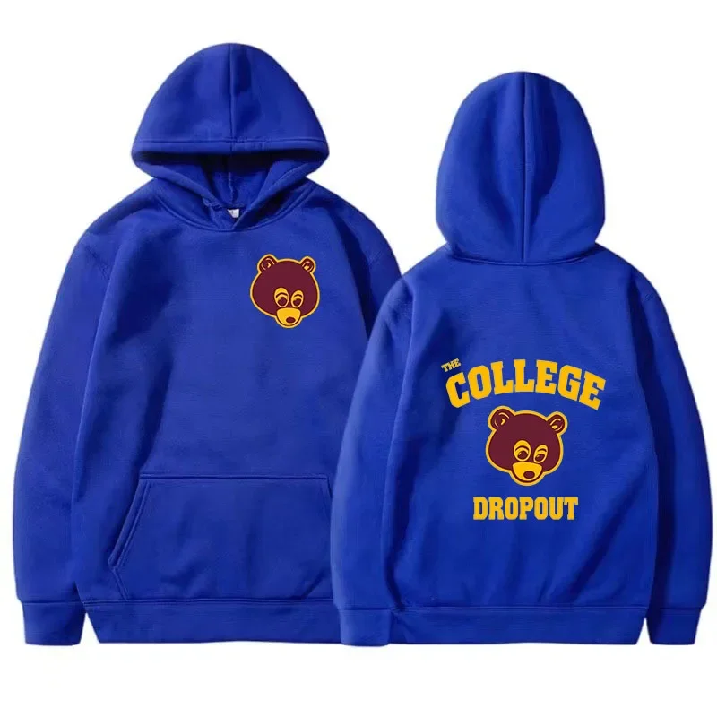 Best Famous Kanye West The College Dropout Graphics Hoodie Men