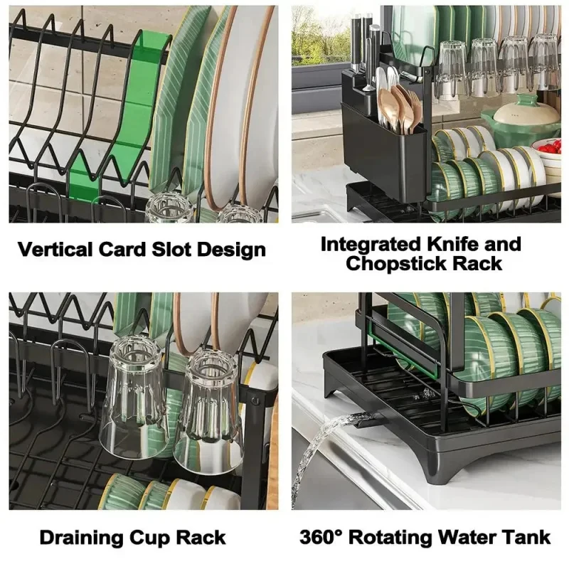 2-Tier Dish Drying Rack 2