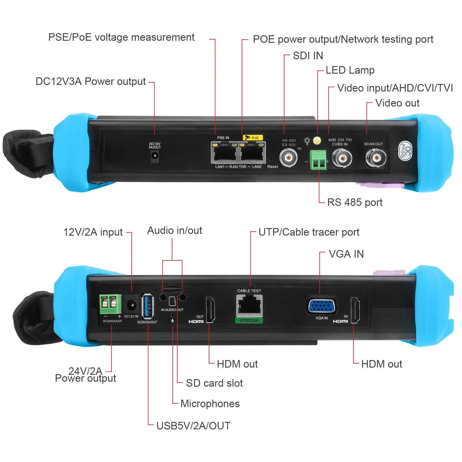 Noyafa-IP監視カメラテスター4k8mp,7インチ画面,ipc 716 Noyafa-IP監視カメラテスター4k8mp,7インチ画面,ipc 716の通販