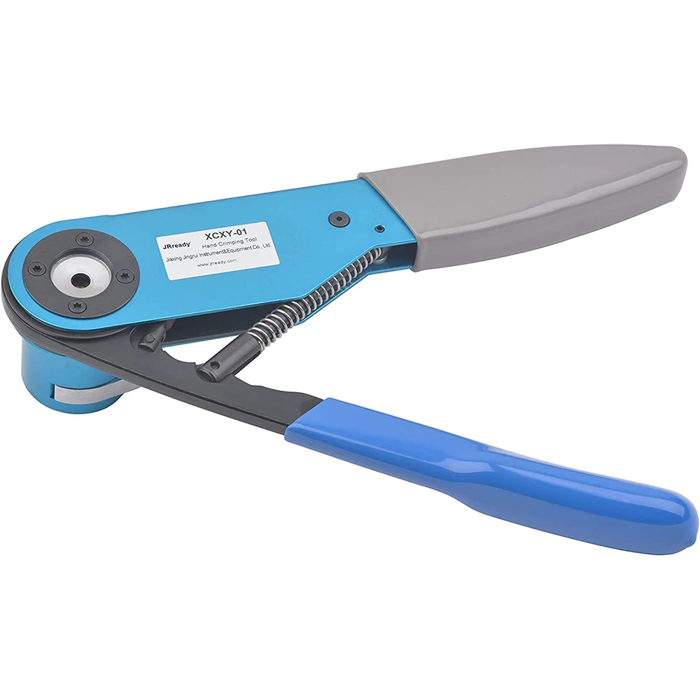 JRready XCXY-01 Adjustable Four-indent Crimp Tool Multifunctional Plier 10-26AWG Wire Size Electronic Connectors 4