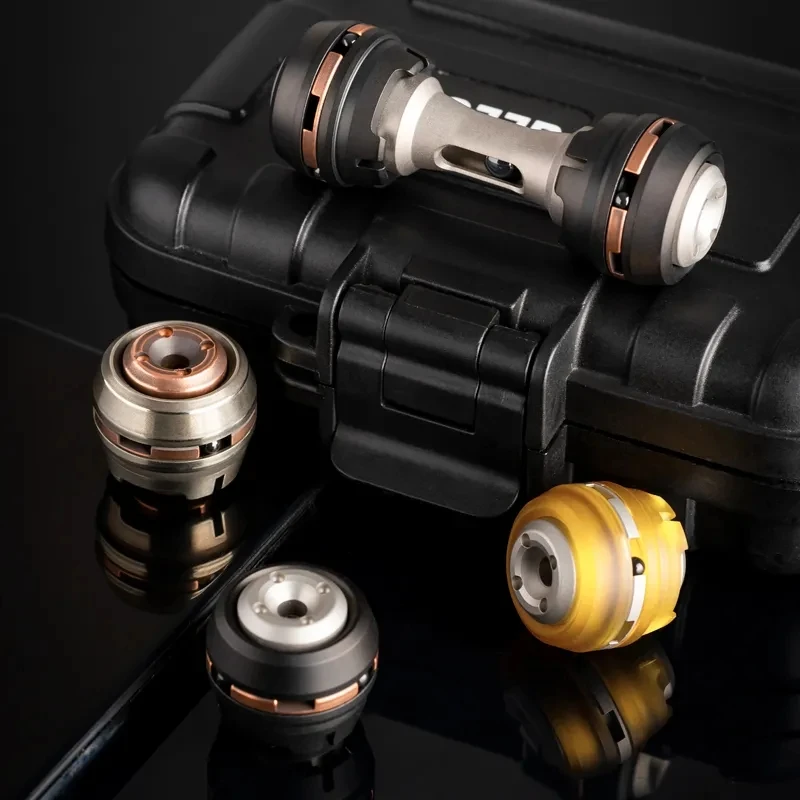 

GEEZ Dark Matter 5.0 Mini EDC Fingertip Gyro Knife Pendant Noise Beads Metal Fidget Slider Cool Toys Stress Relief Hand Spinner