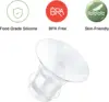 Flange Inserts 13/15/17/19/21mm 10PC,Compatible with Medela/Momcozy/Spectra/YOUHA/XIMYRA S9/S12 24mm Shields/Flanges 3