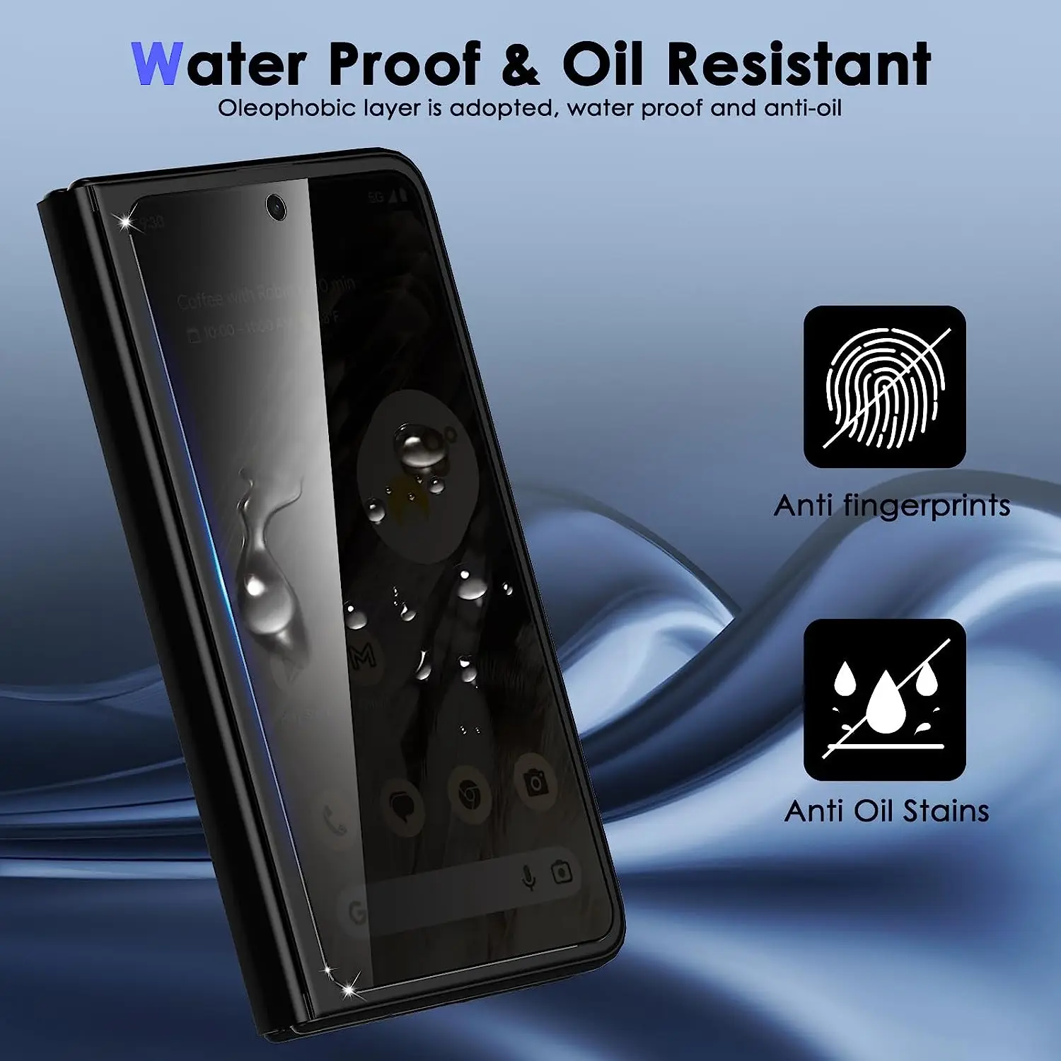 Iiseon Pellicola in idrogel Protettiva per iPhone 15 PRO, 2 Pezzi