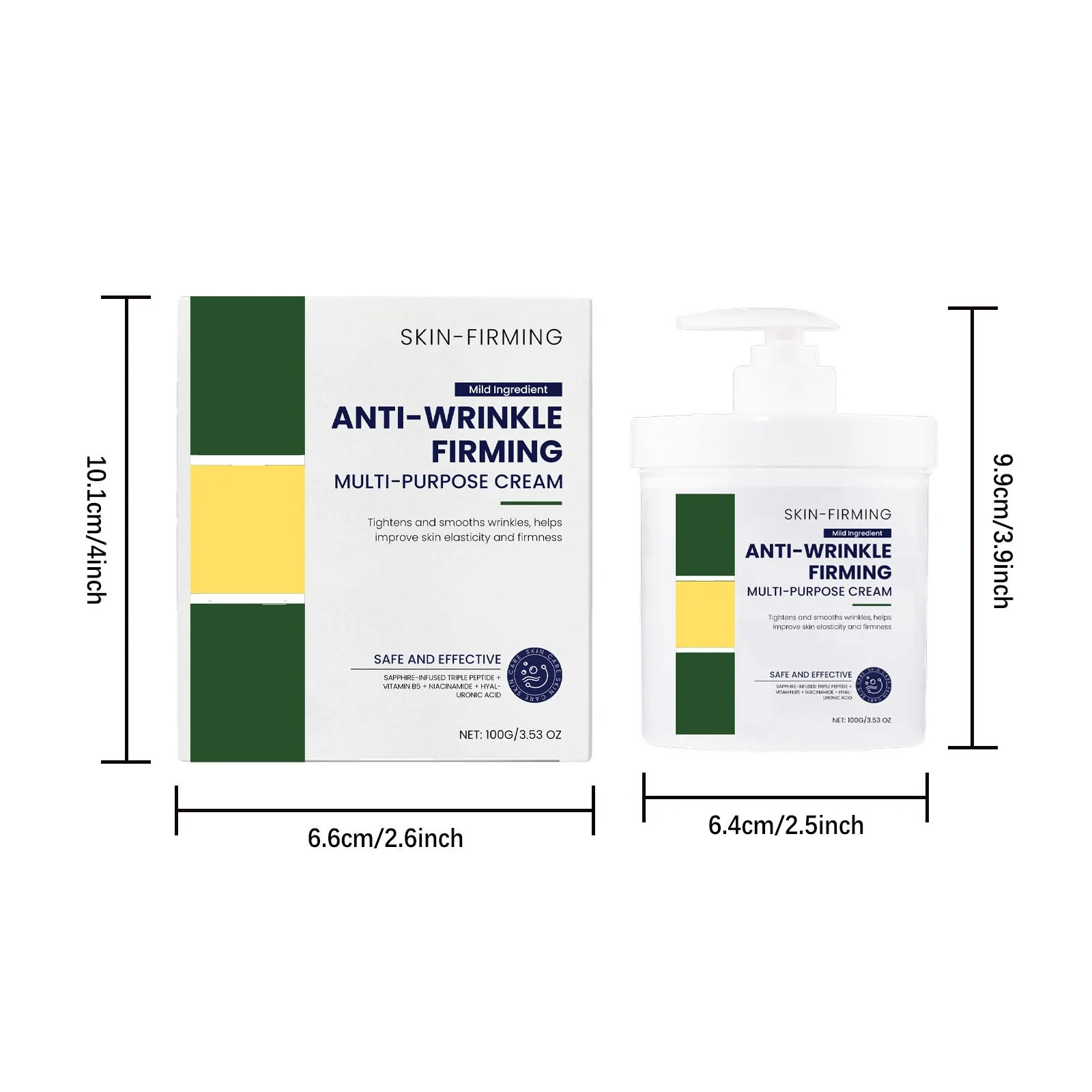 Advanced Firming Wrinkle Firming Moisturizer Elasticity Reduce Fine Lines Firm Skin Refreshing Body