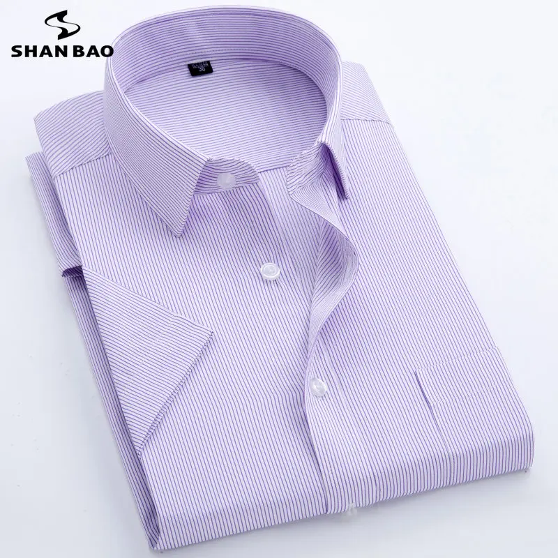 

2023 New Men Shirt Male Dress Shirts Striped Men's Casual Long Sleeve Business Formal Plaid Shirt Large Size and Multiple Colors
