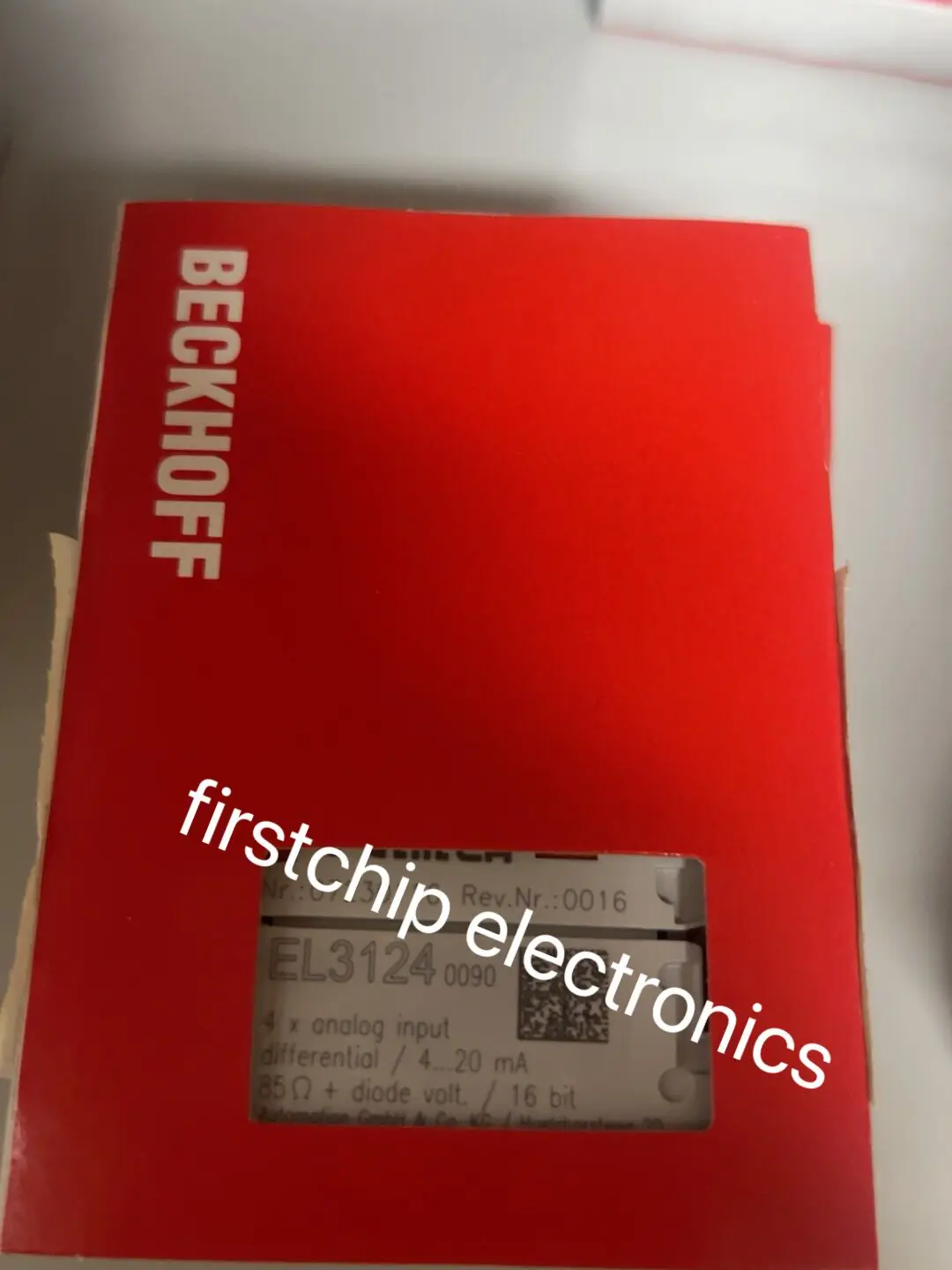 Новый оригинальный модуль EL3124-0090/EL3124 becjoff, в наличии, 1 шт.