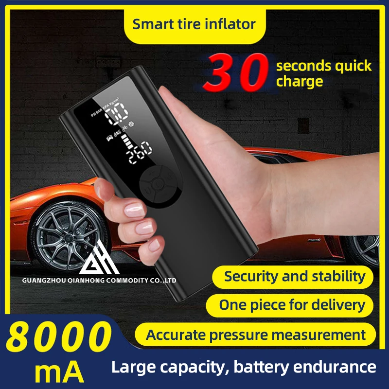 

Air pump Portable Automobile Air Compressor Digital Tire Inflation Pump Tire Compression Pump Compressor For Car Motorcy