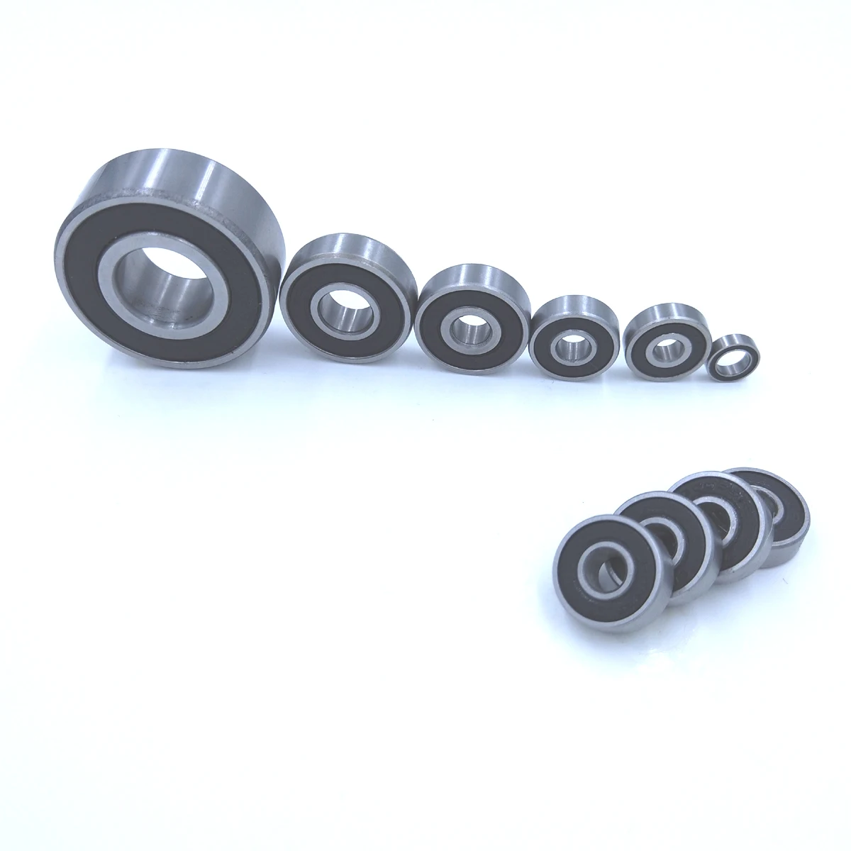 R8 R8ZZ R8RS R8-2Z R8Z R8-2RS ZZ RS RZ 2RZ Deep Groove Ball Bearings 12.7 x 28.575 x 7.938mm 1/2" 1 1/8" 5/16" ball bearings mini ball bearing