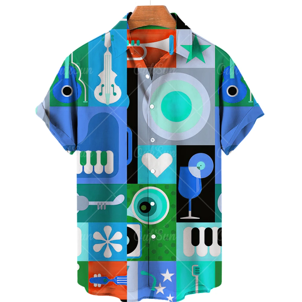 Рисунок 2 - Гавайская винтажная рубашка с геометрическим