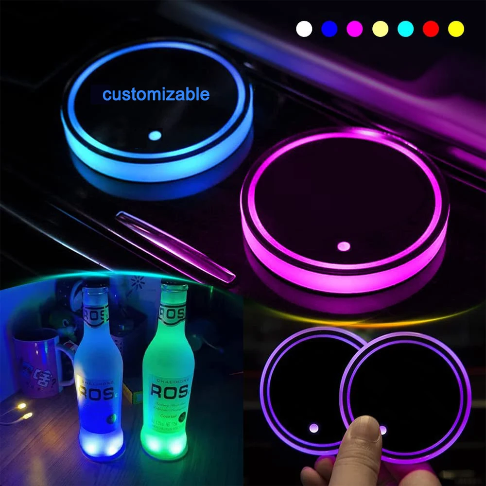 LED Car Cup Coasters 3