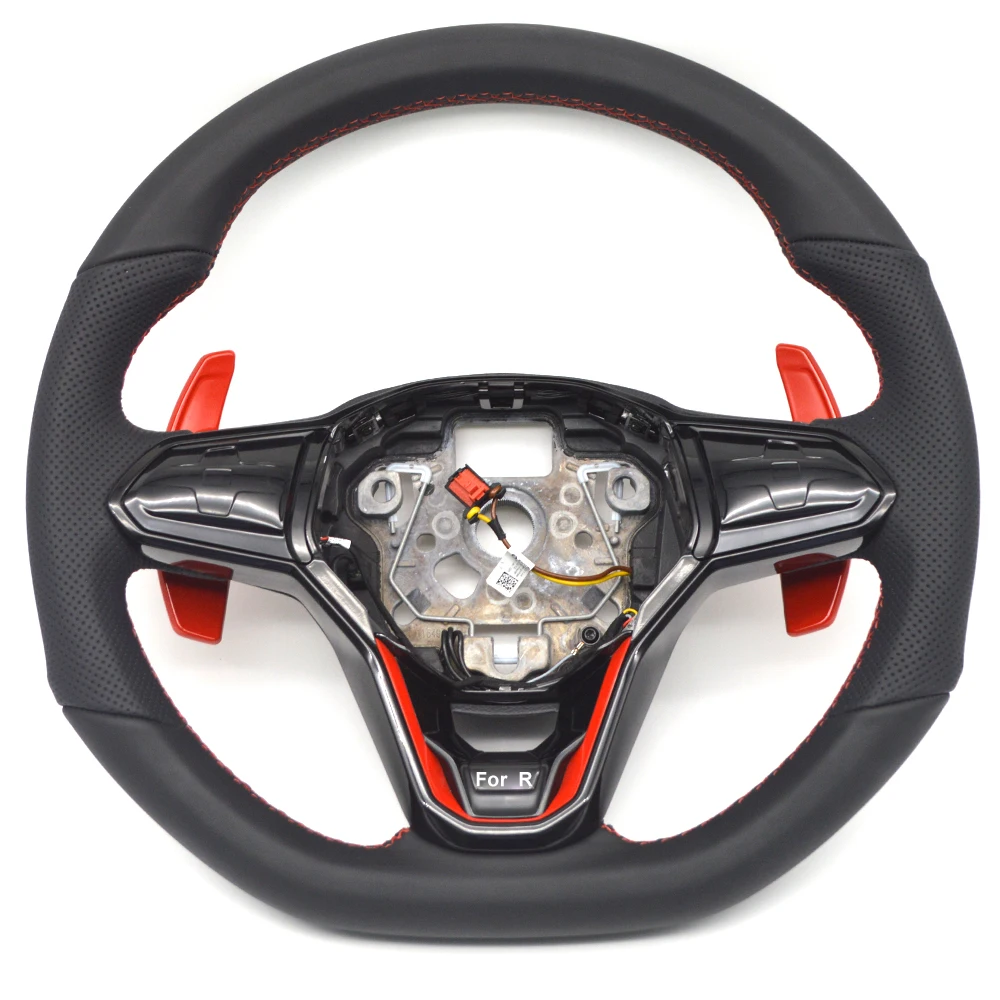 

For Golf MK8 R Touch Screen Picks Heat The Steering Wheel Assembly New R Label Red Picks