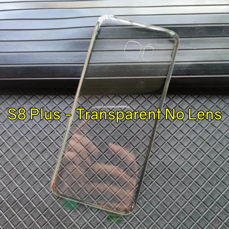 Transparent Rear Glass Cover Replacement - Back Panel Housing Case