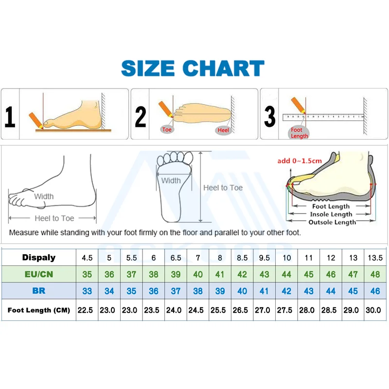 Description Picture 2 of itemNew High Quality Sneakers Men Women Summer Breathable Fashion Light Running Tennis Shoes Comfortable Casual Shoes Large Size 46