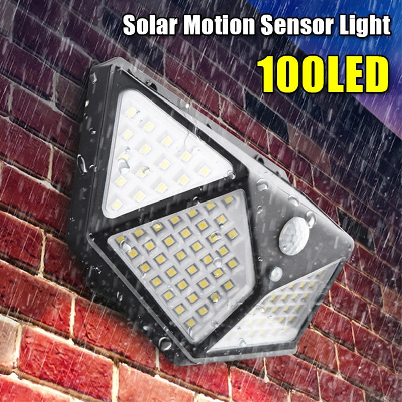 Multifunctional Solar Lamp Outdoor Garden Decoration Solar Led Light Waterproof Sunlight Powered Spotlight with Motion Sensor