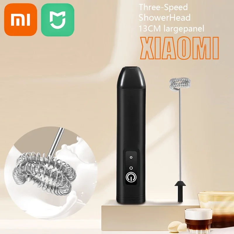 Iconic Brand Electric Milk Frother Handheld Egg Beater Foamer Coffee Maker Electric Blender Mixer Mini Portable Blender Kitchen Tool