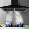 Tieasy 450CFM 24-inch Wall Mount Vent Stainless Steel Fan with LED Light Range Hood USGD1760BPA 2