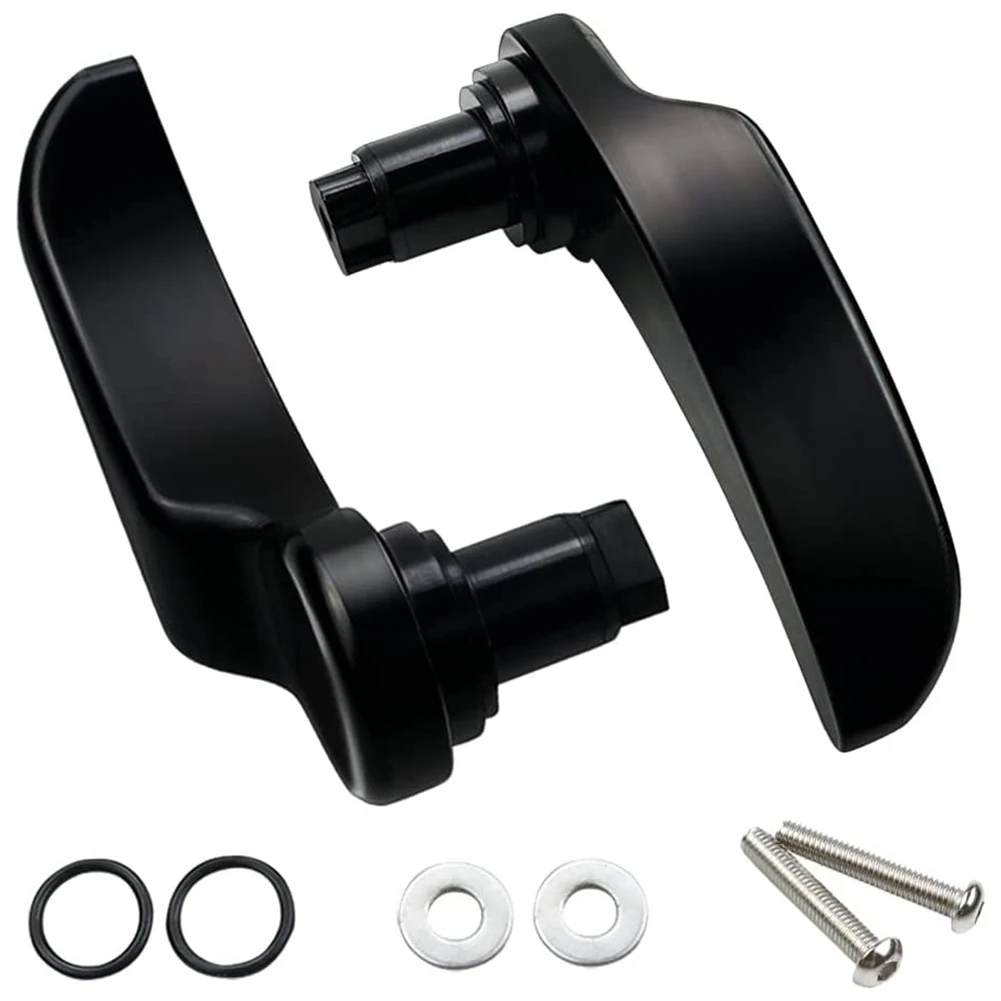 Saddlebag Latch Lever-Saddle Bag for 2014- Street Glide Road King Special Road Glide Special Ultra Limited, Black