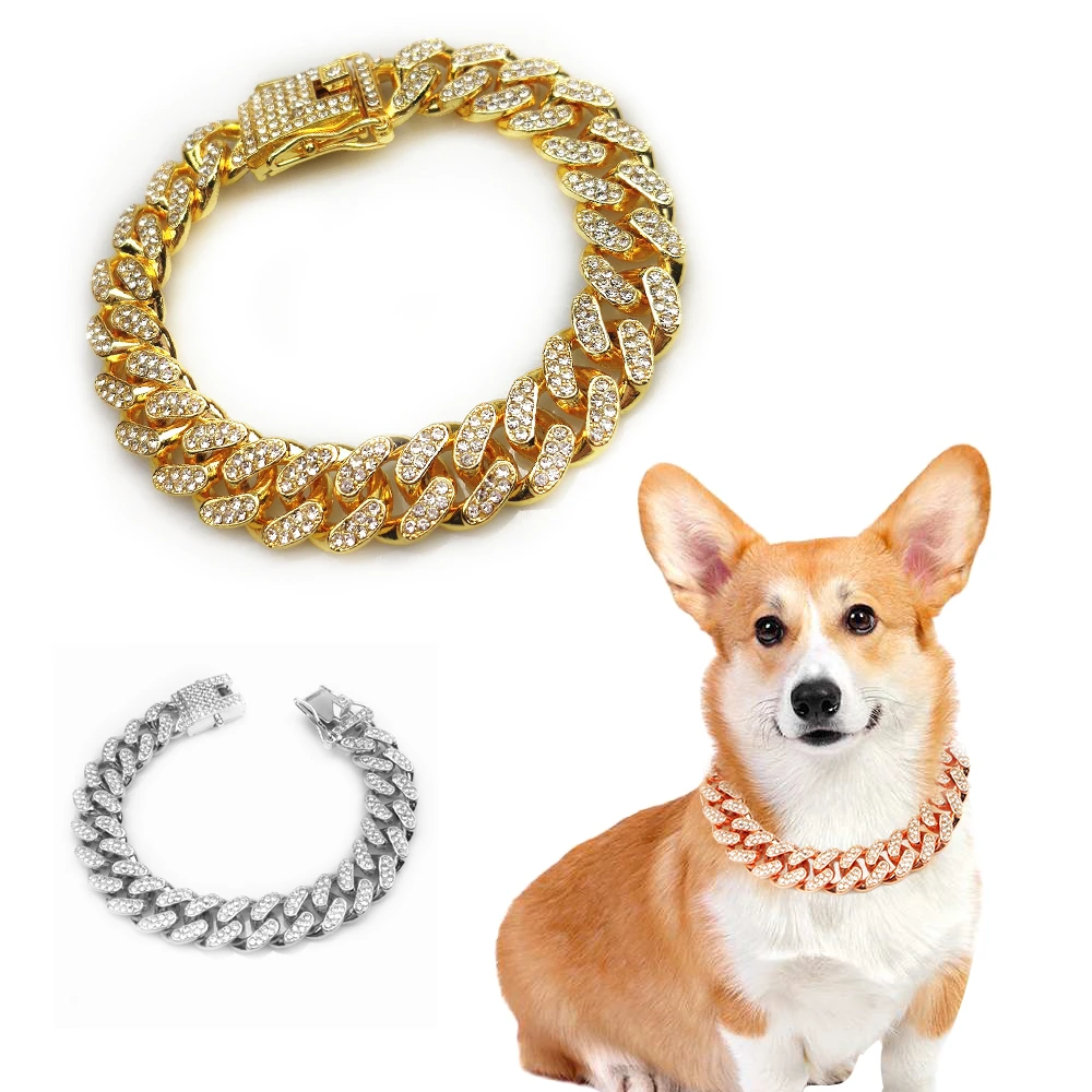 Gold Cuban Link Dog Collars lupon.gov.ph