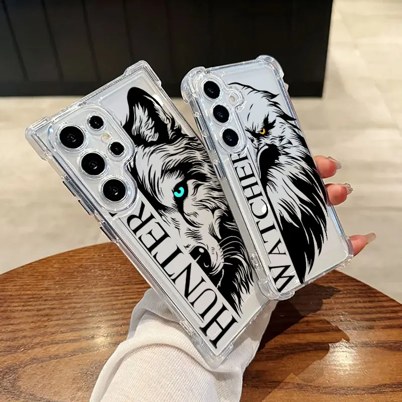 Wildlife-Inspired Soft Clear Phone Case Cover