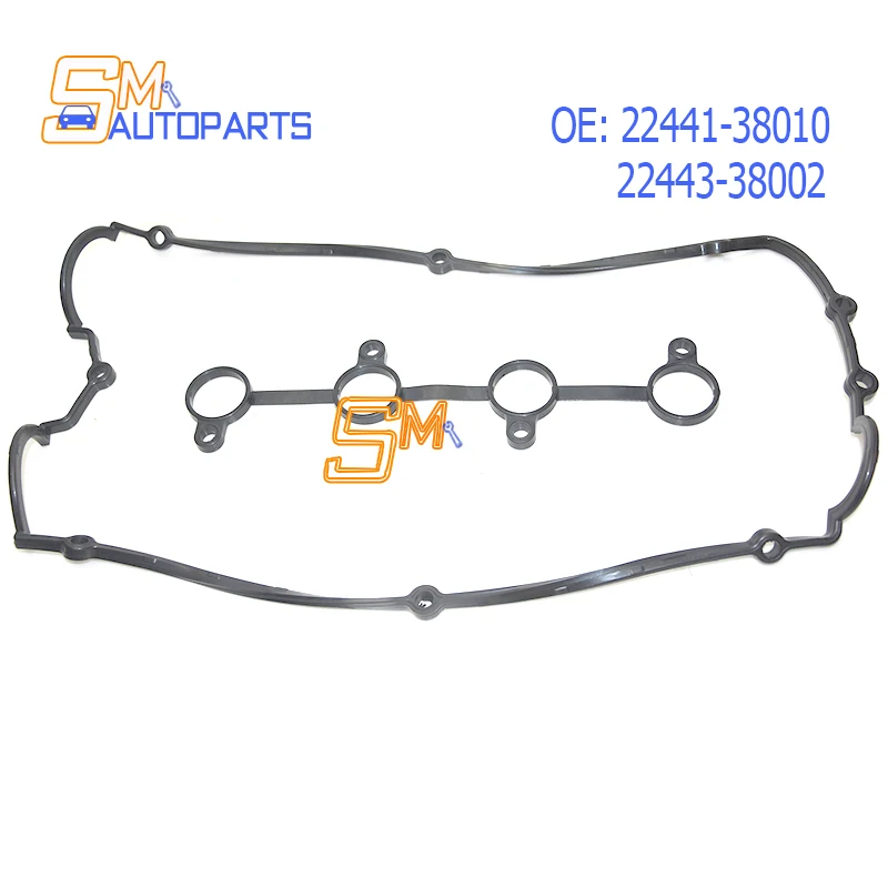 

Высококачественная прокладка крышки клапана для 1999-2006 Hyundai Santa Fe Sonata Optima 2.4L 22441-38010 22443-38002