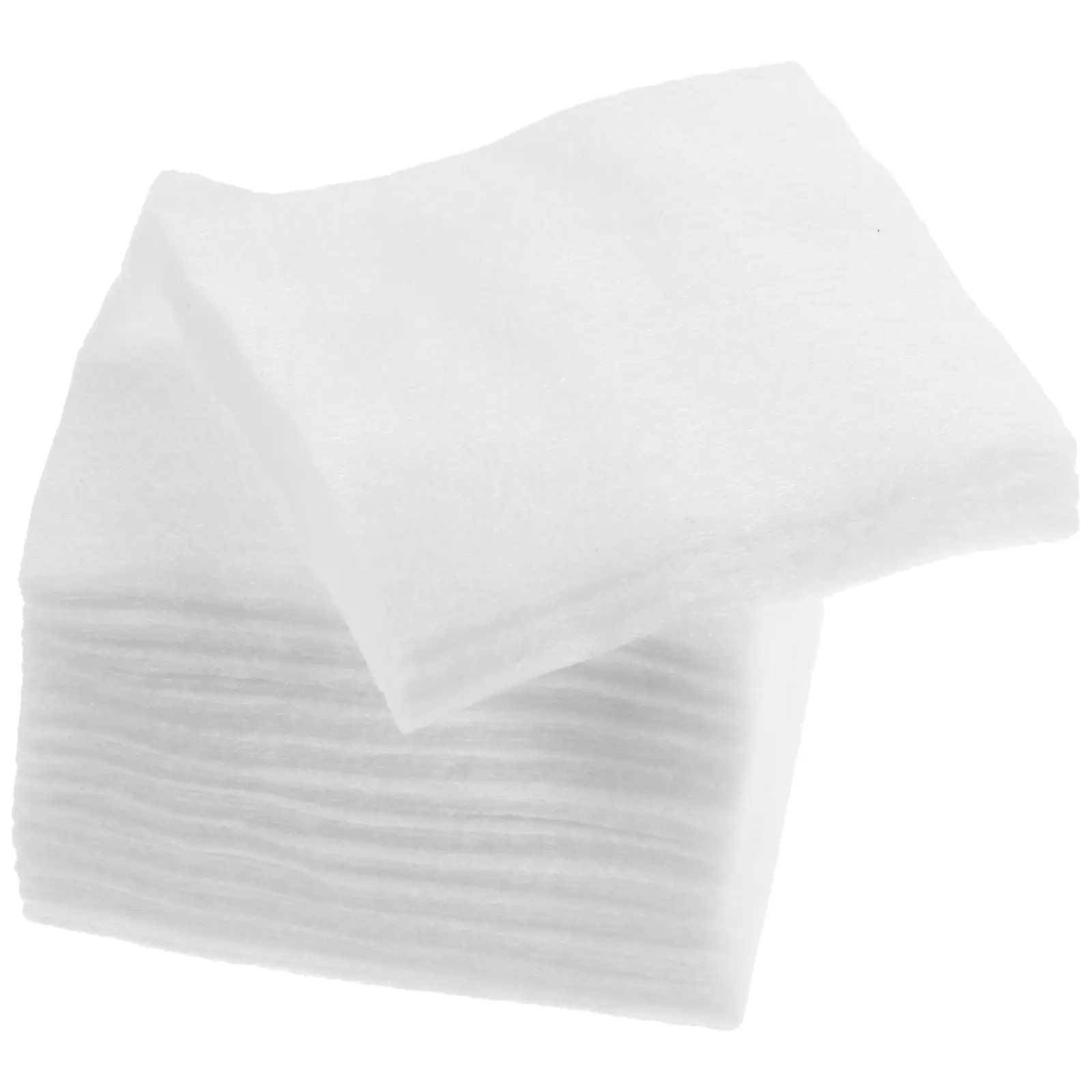 1000Pcs 울트라 얇은 메이크업 코튼 패드 코튼 페이셜 클렌징 패드 부드러운 흡수성 일회용 메이크업 제거 스킨 케어 네일