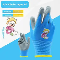 Durable Non - Slip Waterproof Gardening Gloves for Kids - Safe and Portable Yard Work Essentials