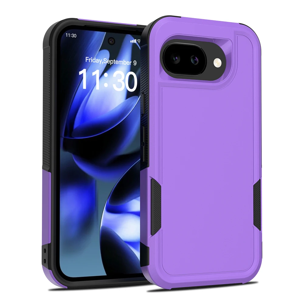 Dual-Layer Military Grade Shockproof Matte Phone Case