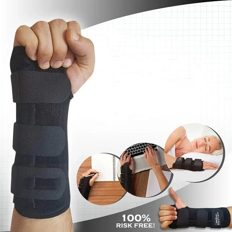 Professional Wrist Support Wrist Protector Arthritis Band Belt Brace Carpal Tunnel Sprain Prevention Wristband Fitness 1Pc
