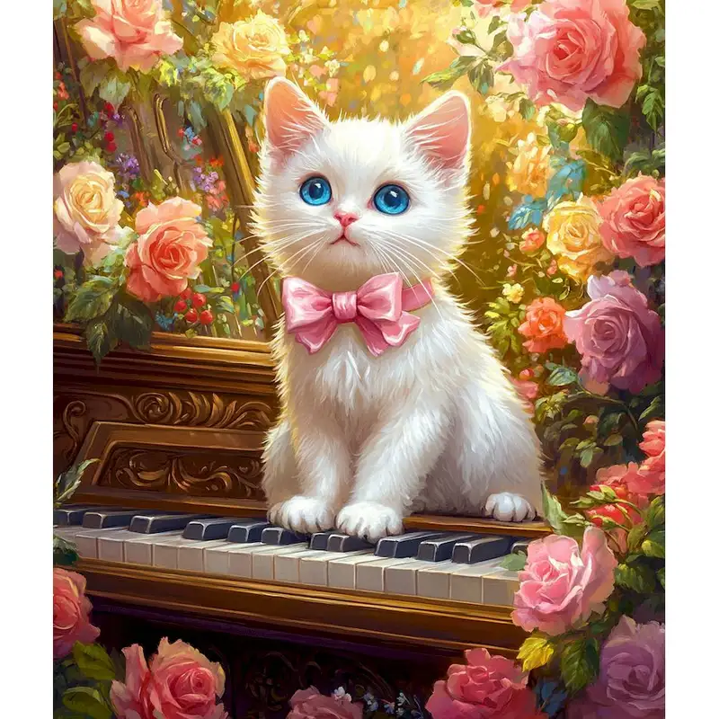 SDOYUNO Diamond Painting Complete Kit Animal Diamond Embroidery Wall Decoration Craft Diy Kits Gift Handmade Crystal 5D Diamond - Image 14