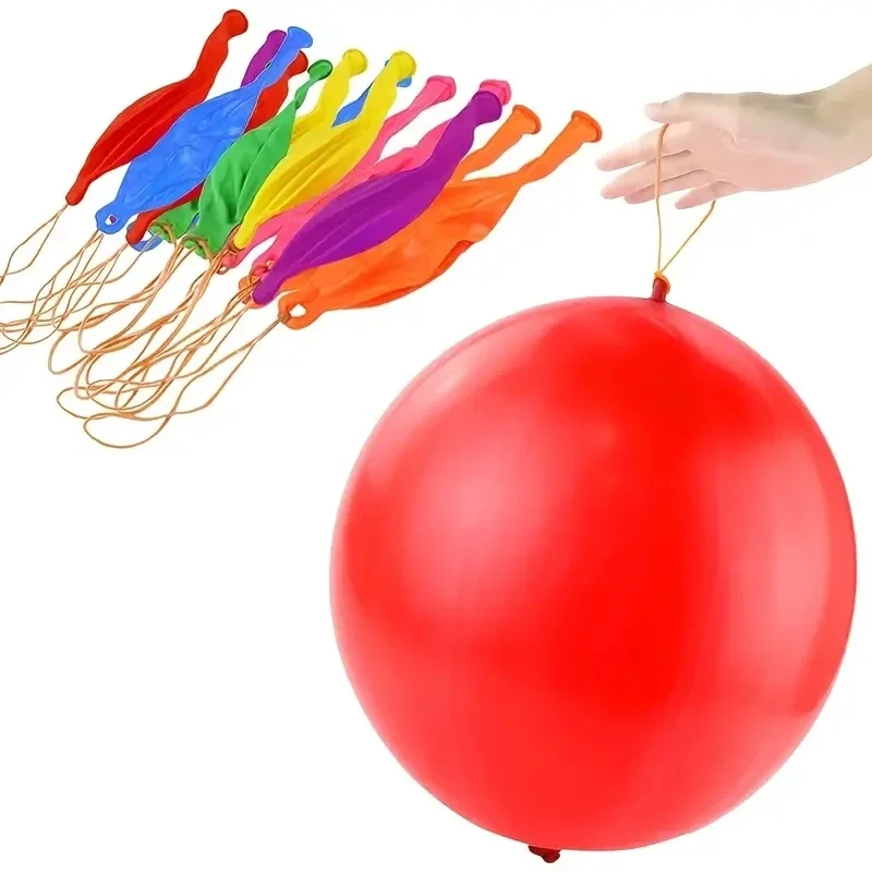 20pcs 18" High Quality Multi-Color Punch Balloons-Perfect for Scene Decor, Room Decor, Birthday & Theme Parties!