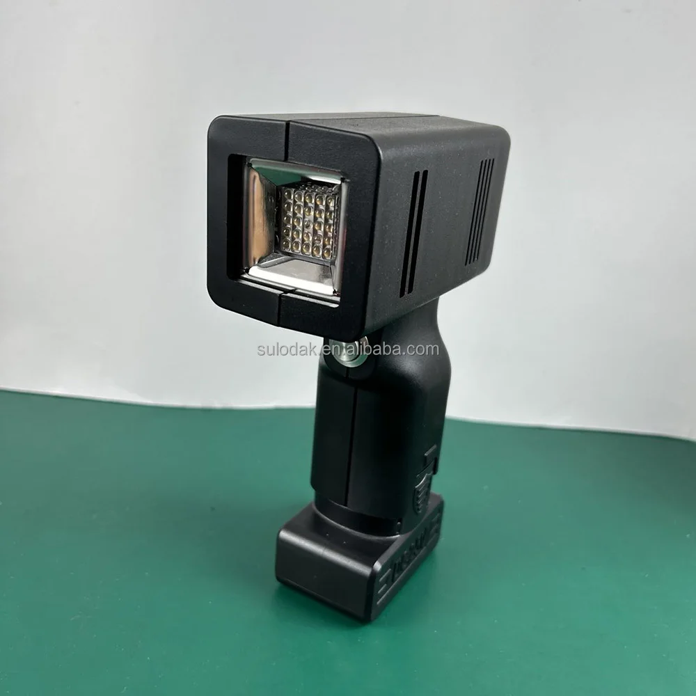 휴대용 배터리 작동 LED 경화등 20*20mm LED 자동차 가구 도장 즉시 건조 경화 램프 샘플 제작 표면 건조