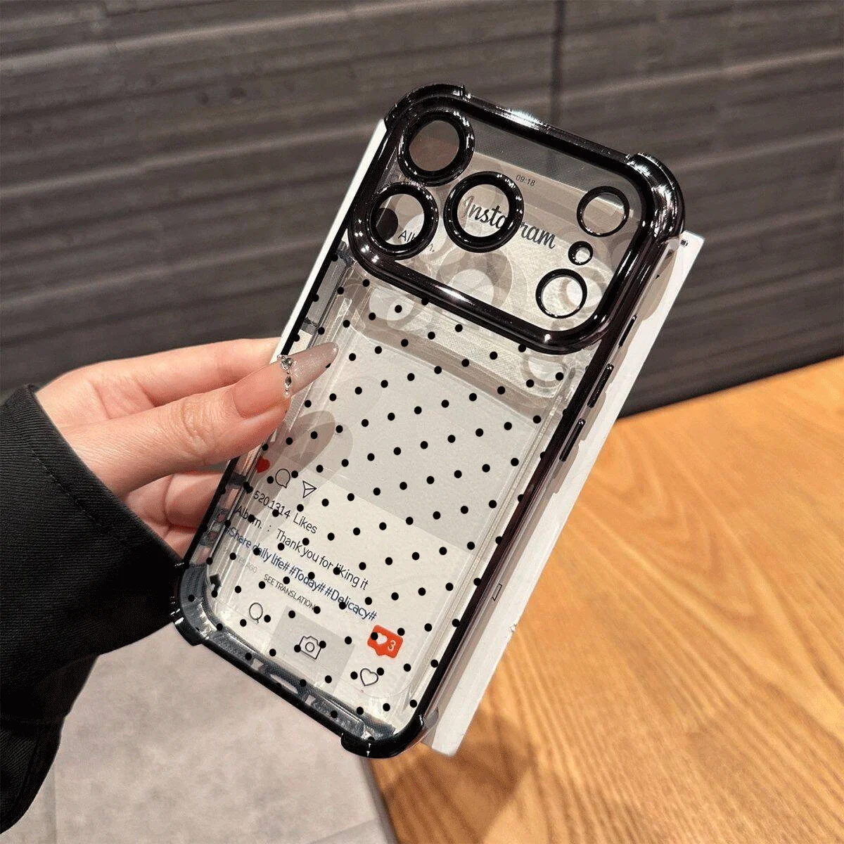 Minimalist Dots Pattern Soft Phone Case