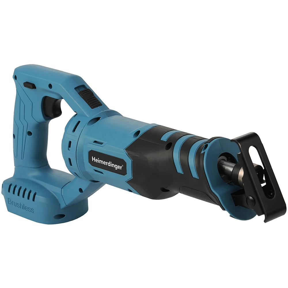 Lithium battery reciprocating saw 18v cordless reciprocating saw with 4 pieces saw blades compatible BL1830 BL1830 BL1850 BL1860 2