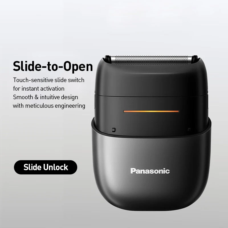 파나소닉 휴대용 면도기 CM20 습식 및 건식 슬라이딩 언락 USB 충전 휴대용 면도기