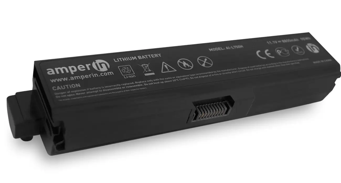 Аккумулятор усиленный Amperin для Toshiba Qosmio X770 11.1V (8800mAh) | Компьютеры и офис