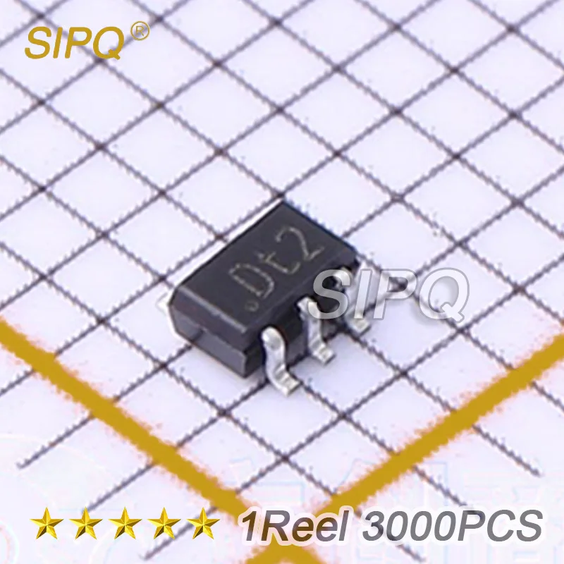 

1Reel 3000PCS/LOT PUMD2,125 PUMD2 Marking:Dt2 60@5MA,5V 1 NPN,1 PNP - PRE-BIASED 300MW 100MA 50V SOT-363 DIGITAL TRANSISTORS