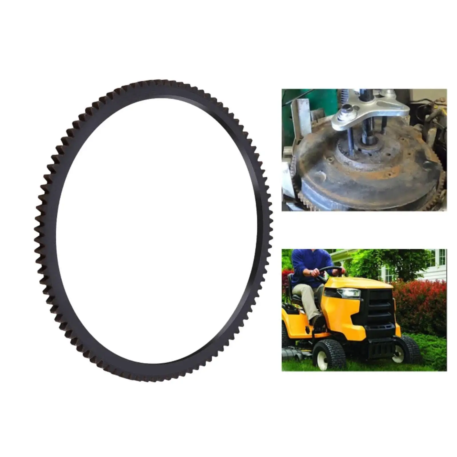 97 Teeth Flywheel Starter Ring Gear Spare Part, High Performance Metal Easy to Install, Professional Replacing
