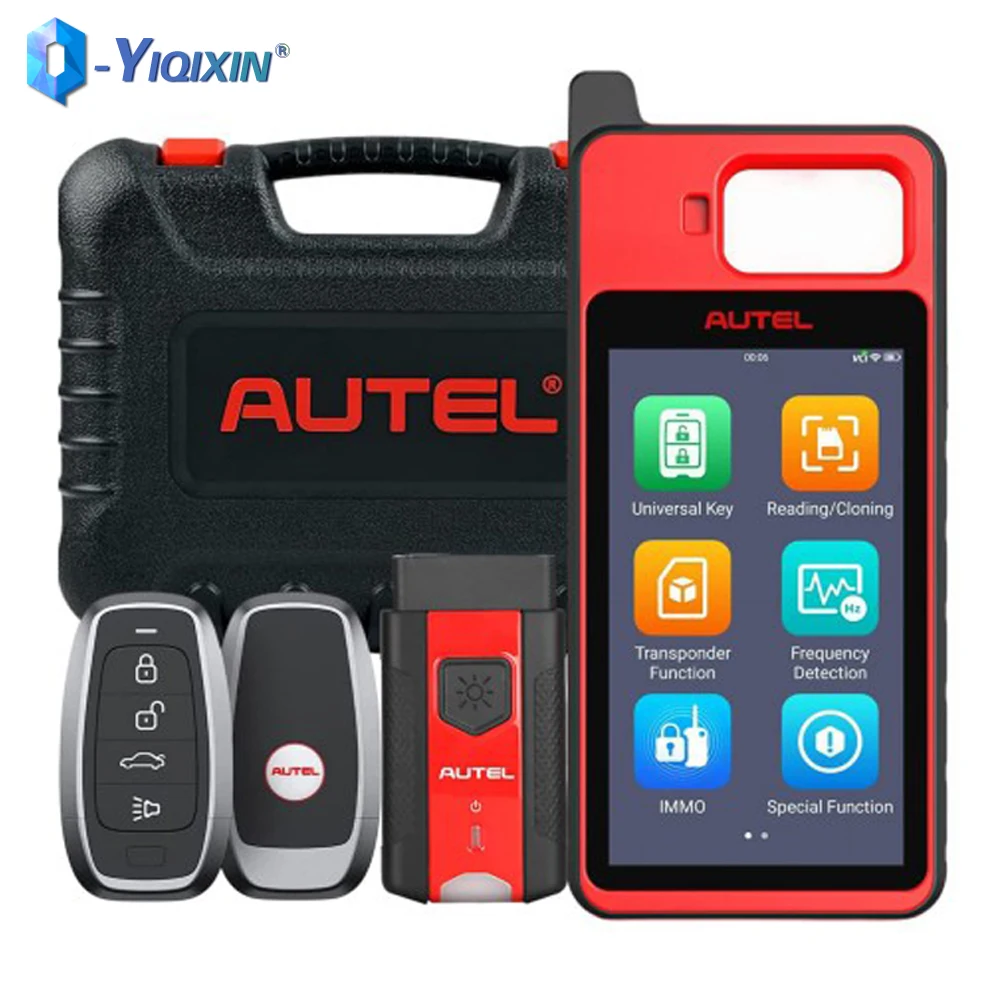 

For Autel MaxiIM KM100 Universal Key Generator Free Update Online Lifetime IMMO Learn Chip Read Write Cloning Frequency Detect